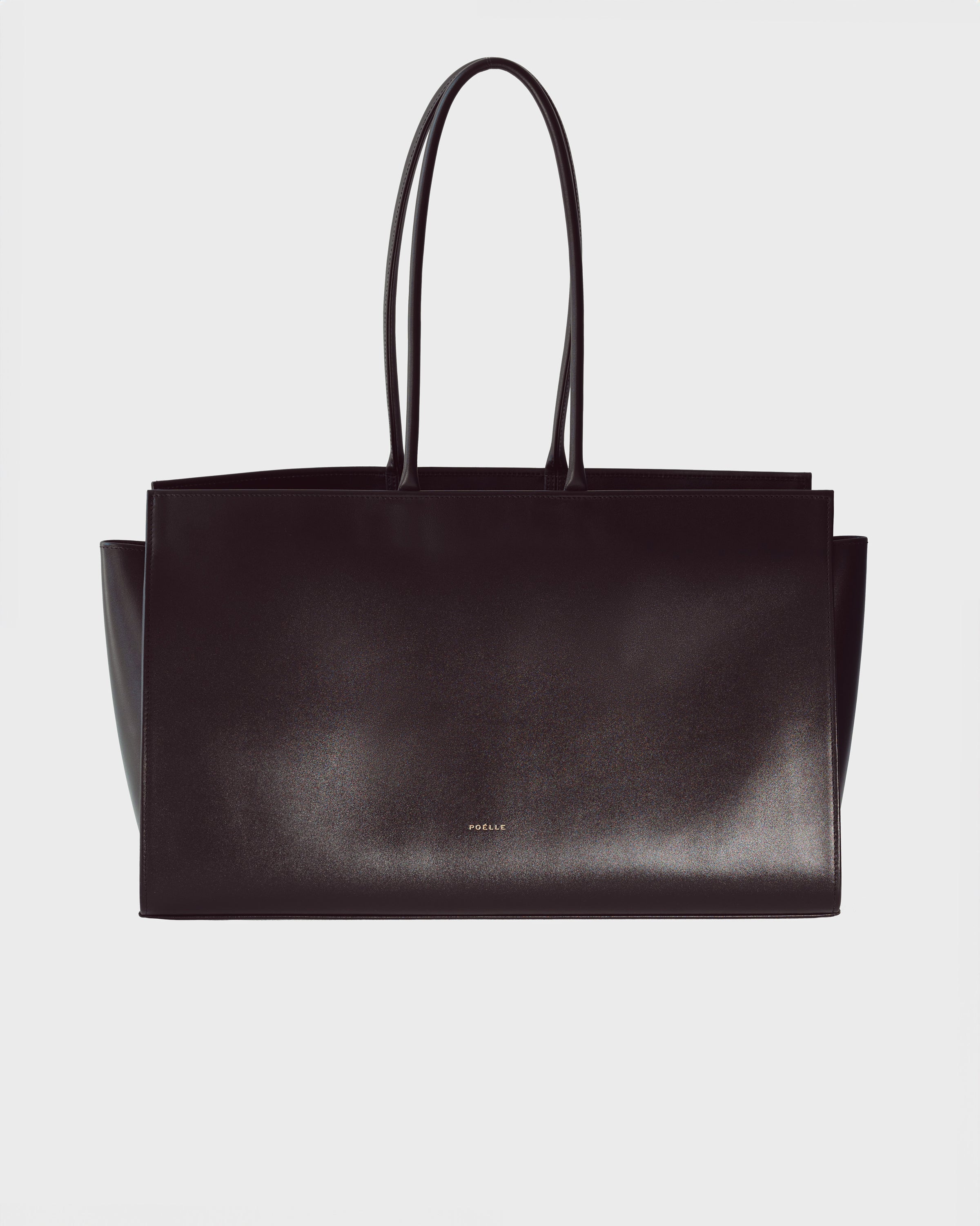 Large Carolyn Tote Bag in Brown