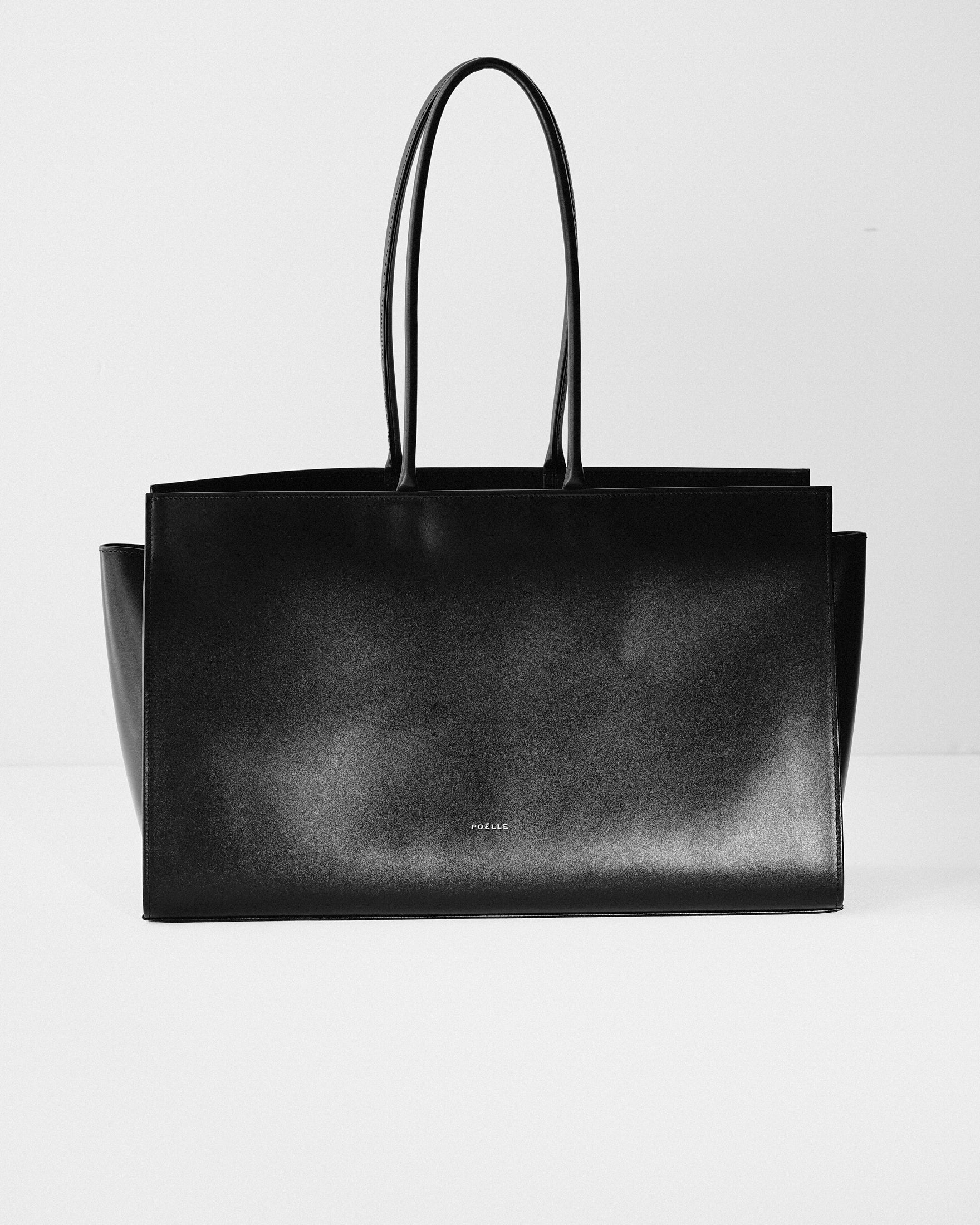 Large Carolyn Tote Bag in Black